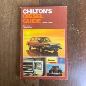 Vintage 1980 Chilton's Mechanics Diesel Guide James Joseph Cars &‎ Light Trucks